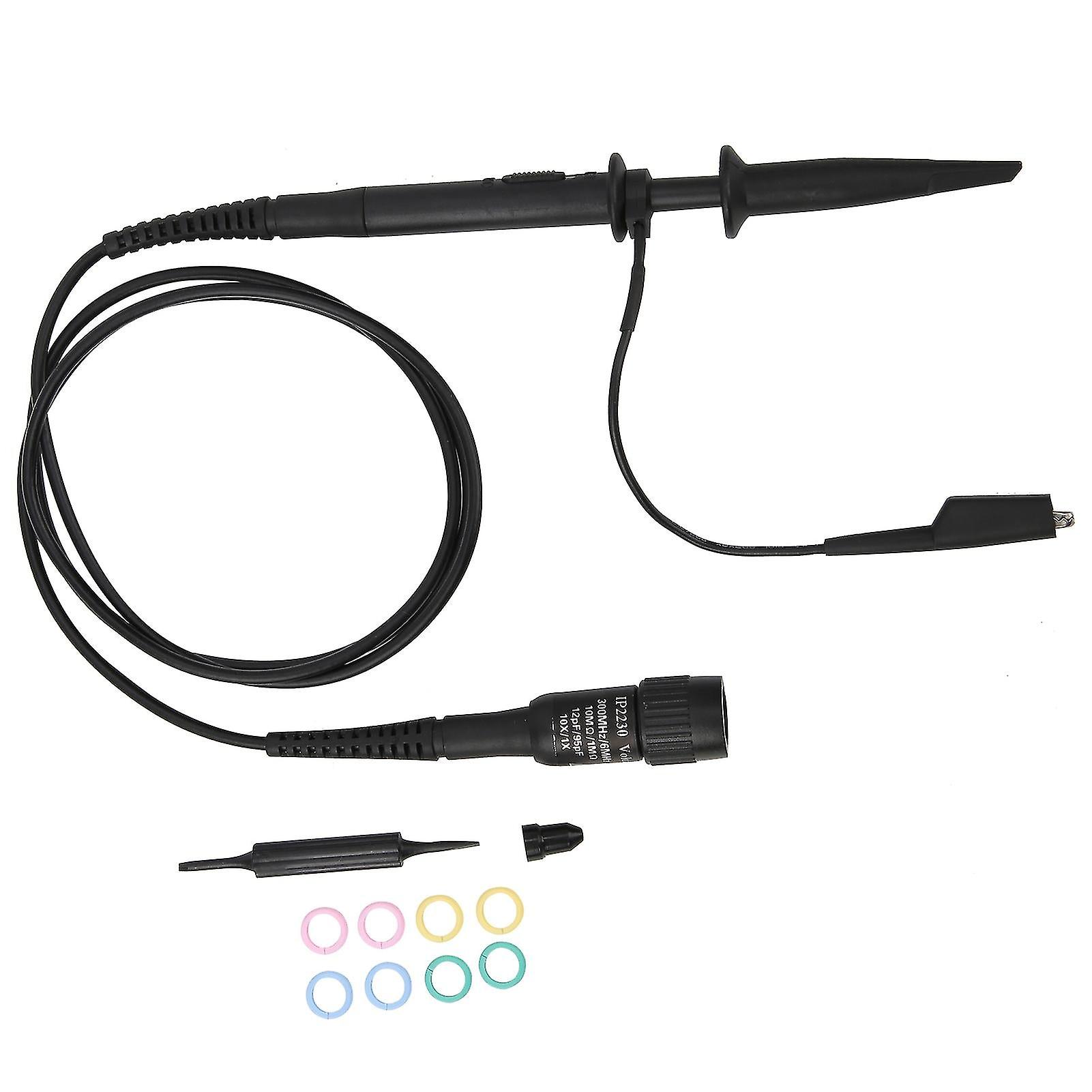 Ip2230 300mhz Oscilloscope Passive Probe 10x Attenuation Electrical Testing Accessory