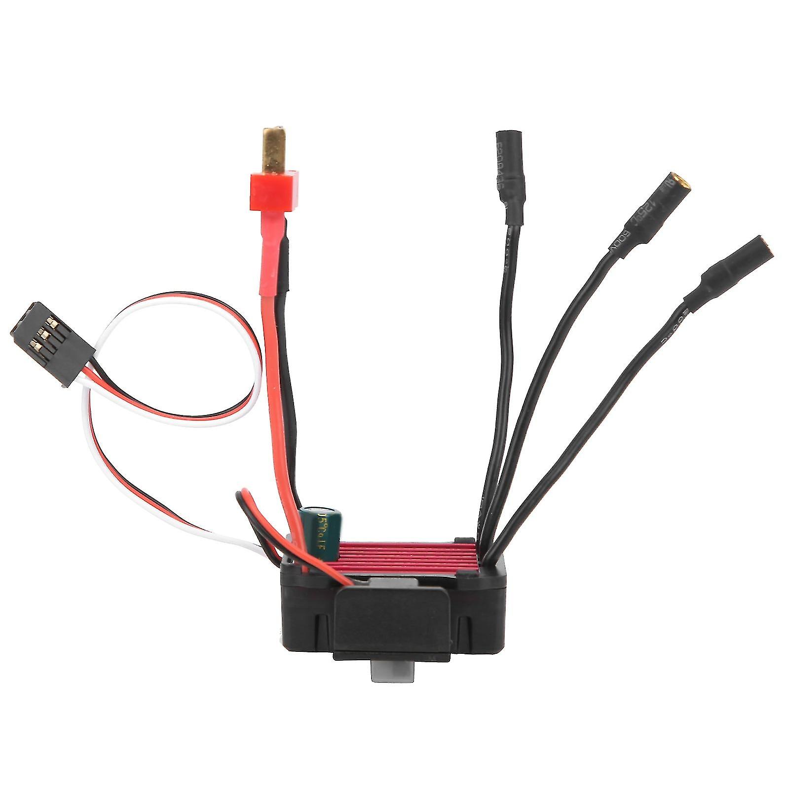 Surpasshobby 25a Waterproof Esc Electric Speed Controller For 1/16 1/18 1/20 Rc Car