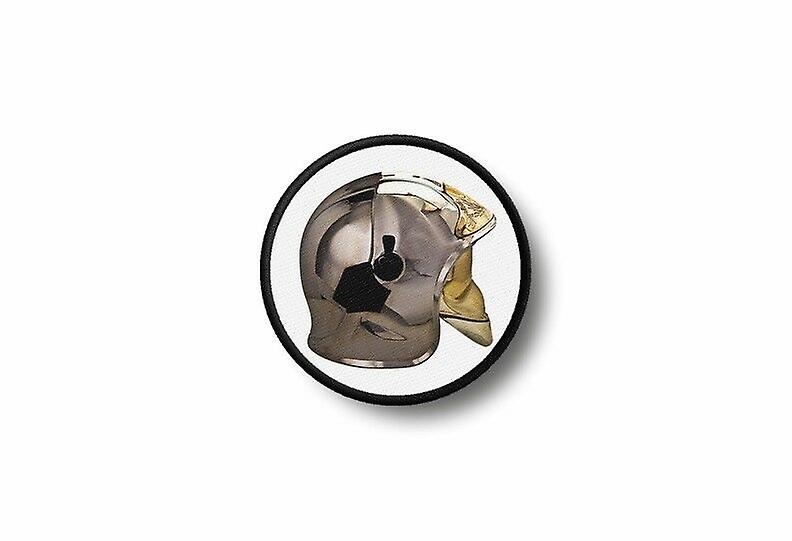 Patch Badge Badge Badge Ecusson Brode Prints Thermocollant Firefighter Helmet Firefighters