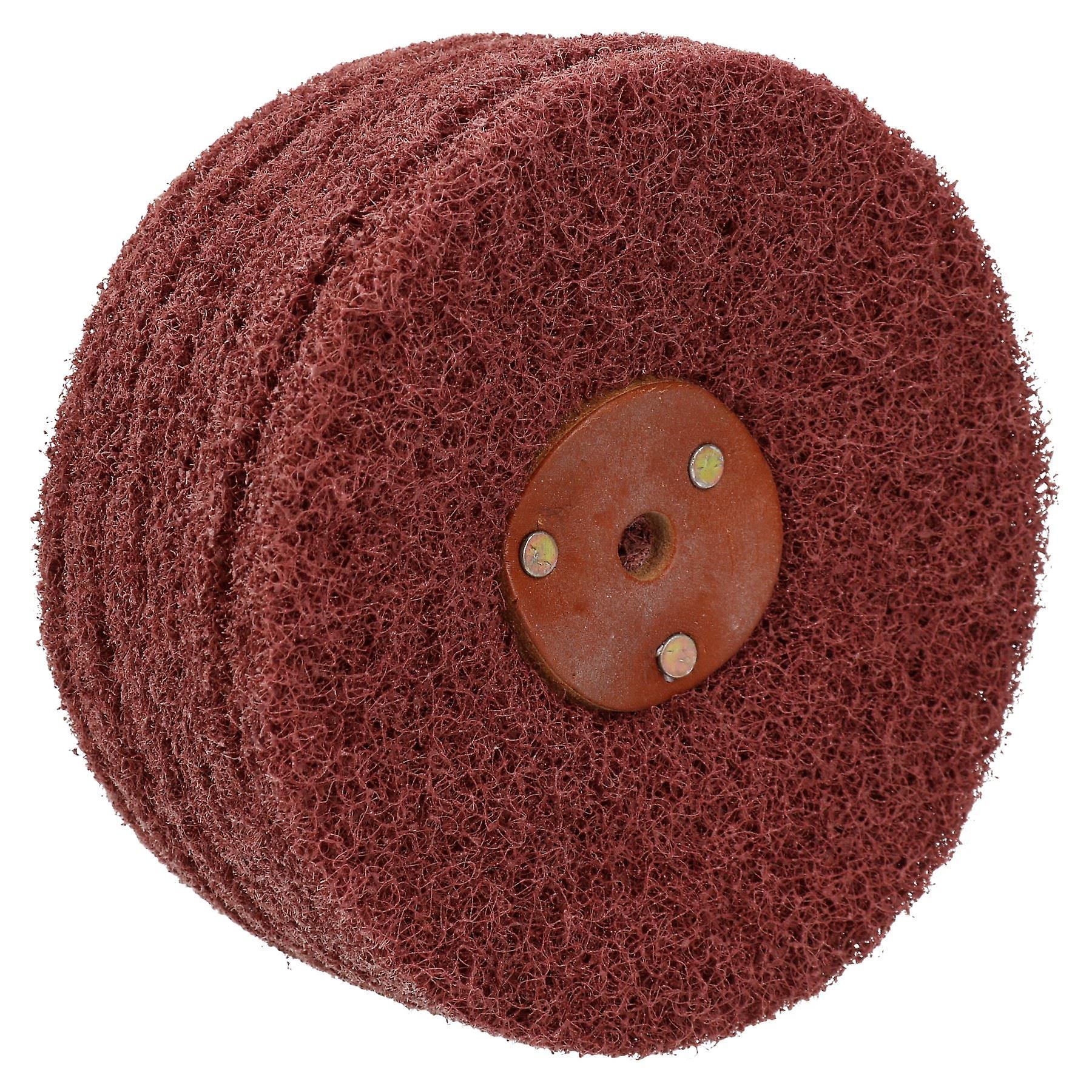 Coarse Abrasive Scotch Mop Rust Paint Removal Remover Polishing 6" x 6 Row