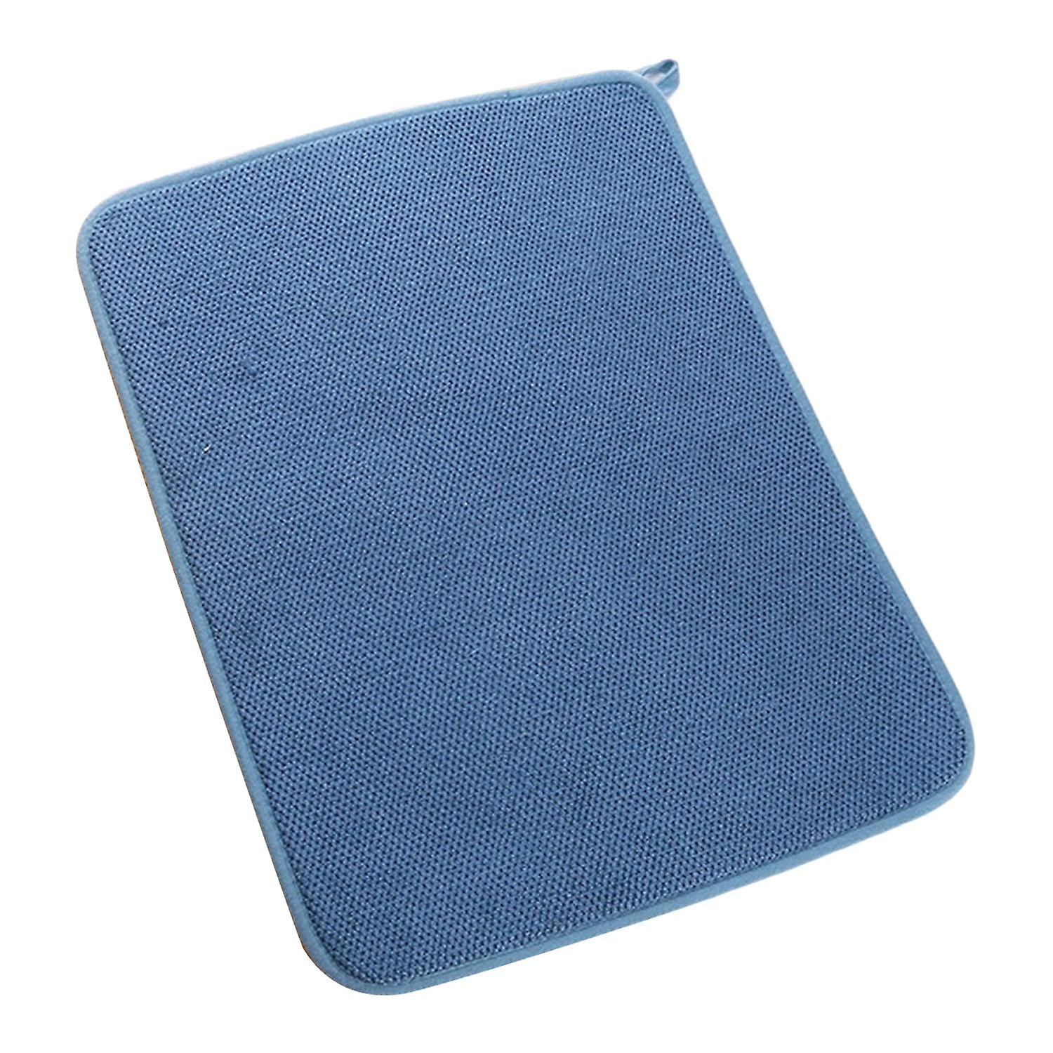Drying Mat Reusable Heat-resistant Non Slip Absorbent Table Placemat Drain Drying Pad Kitchen Tool