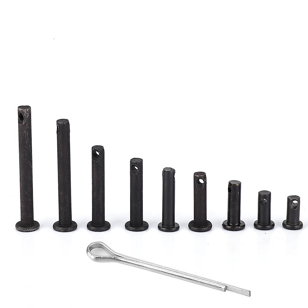 90Pcs M5 Flat Head Dowel & Cotter Pins with Storage Box Set