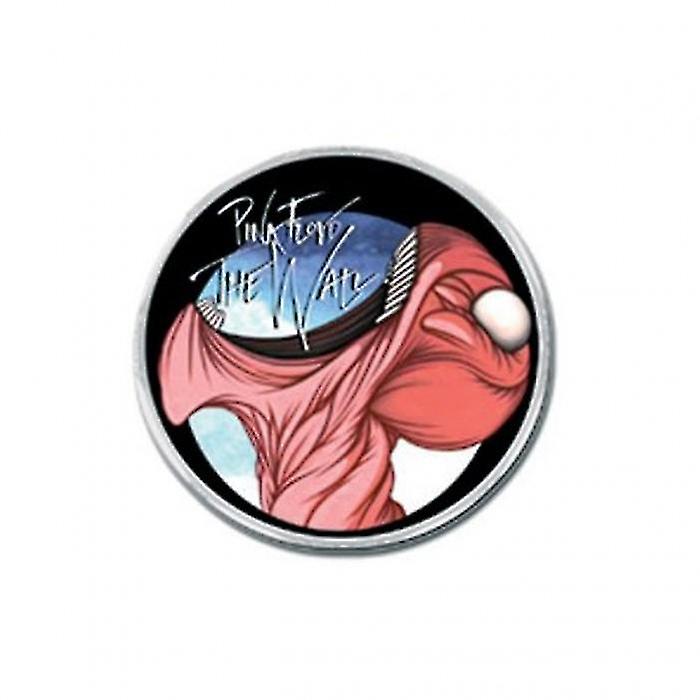 Pink Floyd The Wall Eat Head Logo Badge