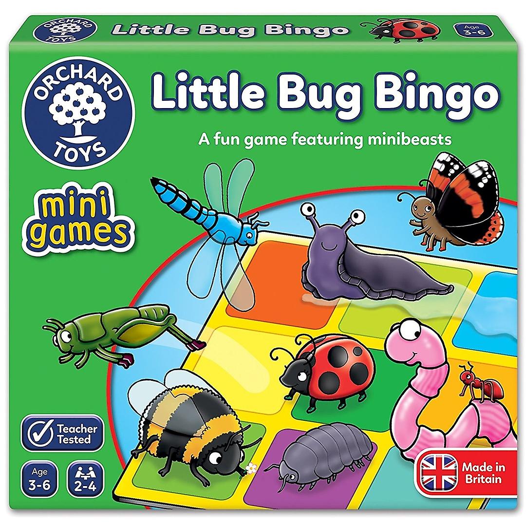 Orchard Toys Little Bug Bingo matkustaa peli
