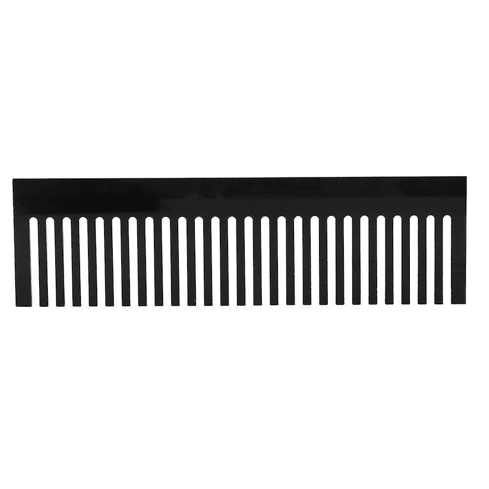 Durable and stylish acrylic spillway comb to prevent aquarium fish overflow