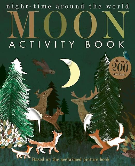 Moon Activity Book by Hettie Junior Editor Cat Bespoke Cox Paperback Book