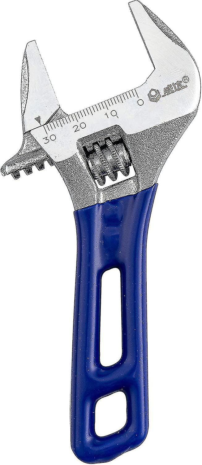 Adjustable Wrench with Large Opening and Short Handle, Pipe Pliers