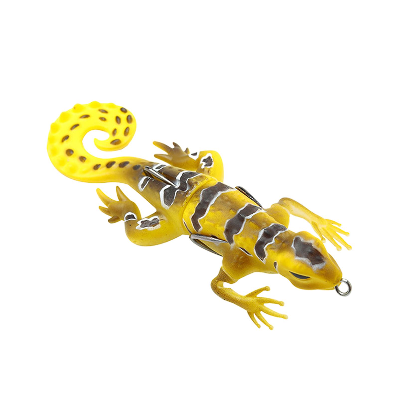 Simulation Gecko Angelköder Sinken Bionische Angelköder Tragbare Angelausrüstung