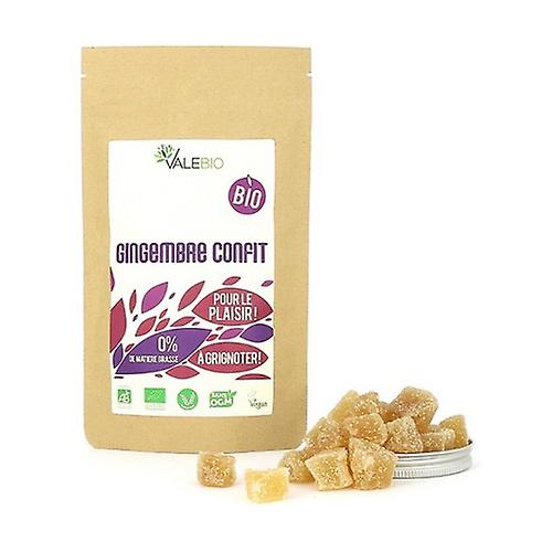 Organic candied ginger 180 g