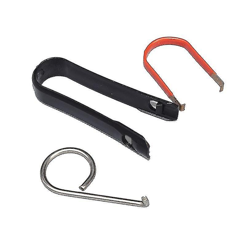 Wheel Bolt Nut Cap Puller Tool Center Cap Removal Hook Clamp Tool Fits Most Car Models