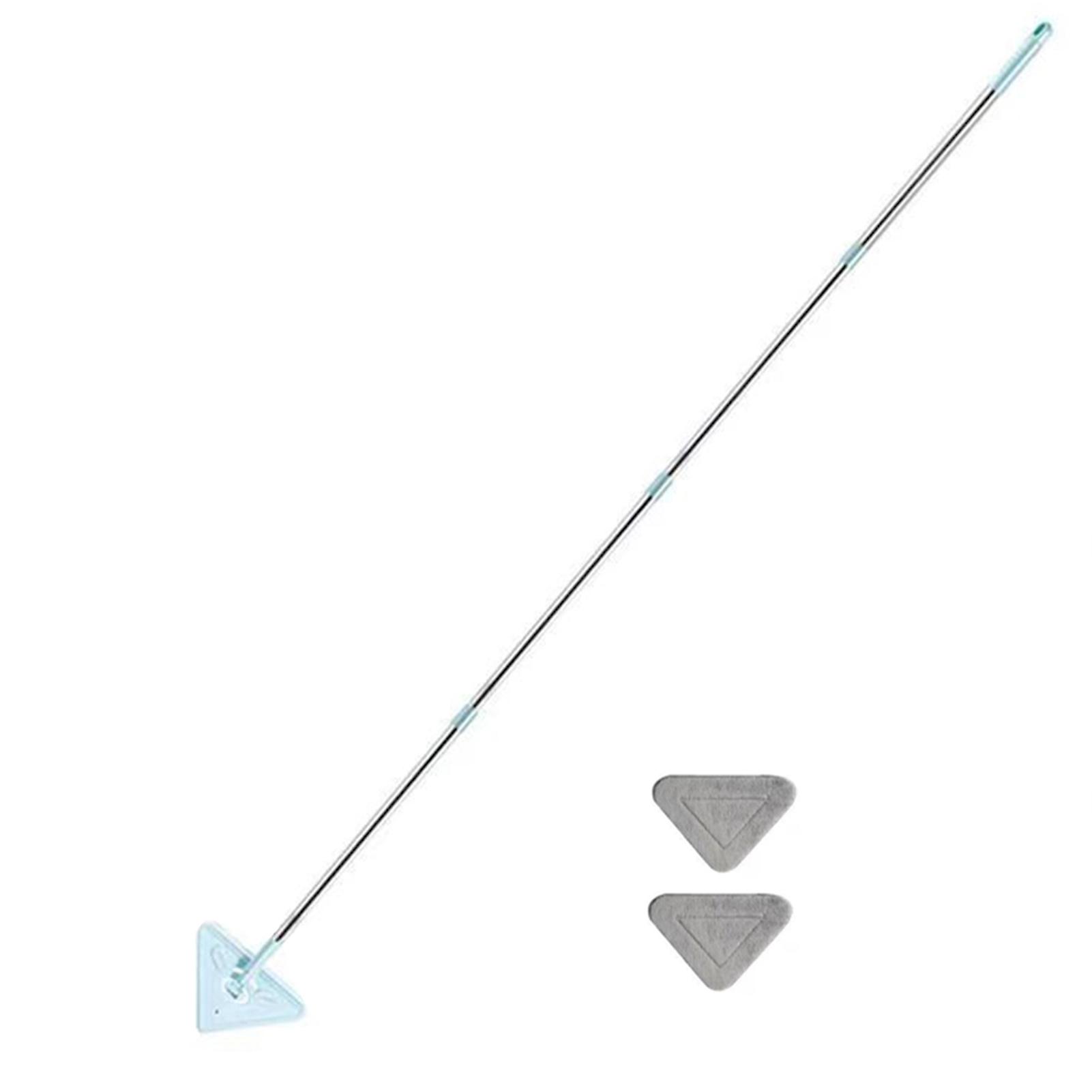 Rotatable Triangles Dusting Mop Soft Flexible Roofs Floor Mopping Tool for Ceilings Window