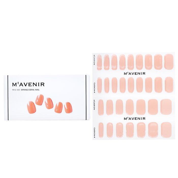 Mavenir Nail Sticker - # Spring Coral Nail 32pcs