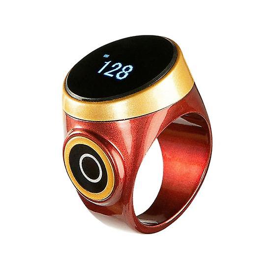 Electronic Smart Tally Counter Waterproof Adjustable Digital Display Rechargeable Time Reminder Finger Counter Ring