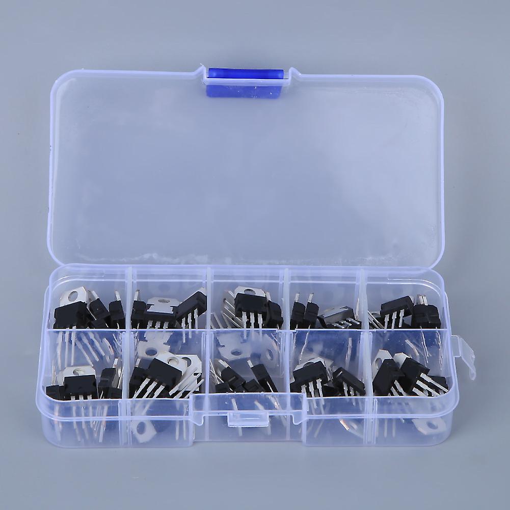 50PCS Voltage Regulator Transistor Kit LM317T L78xx Silicon