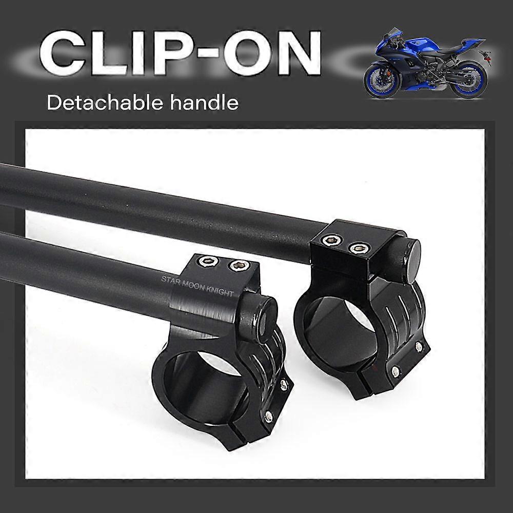 Motorcycle Clip on Fork Riser Regular Handlebar 50mm For Yamaha YZF-R1 YZF-R7 YZF-R6 YZF-R3 YZF-R25 YZF750 FZR1000 YZF R1 R7 R6