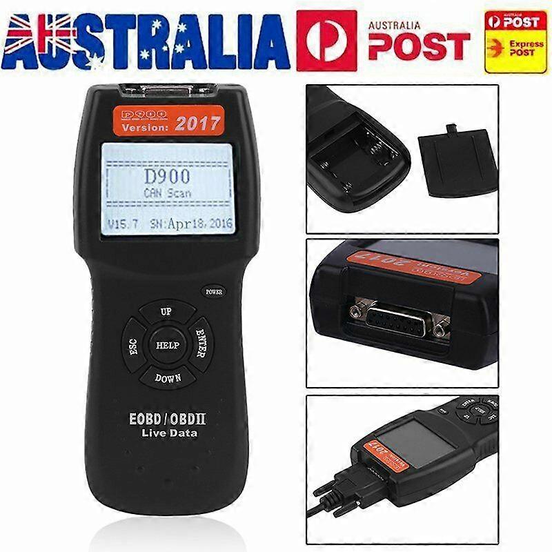 2017 D900 CAR OBD2 EOBD CAN Fault Code Reader Auto Scanner Diagnostic Scan TE