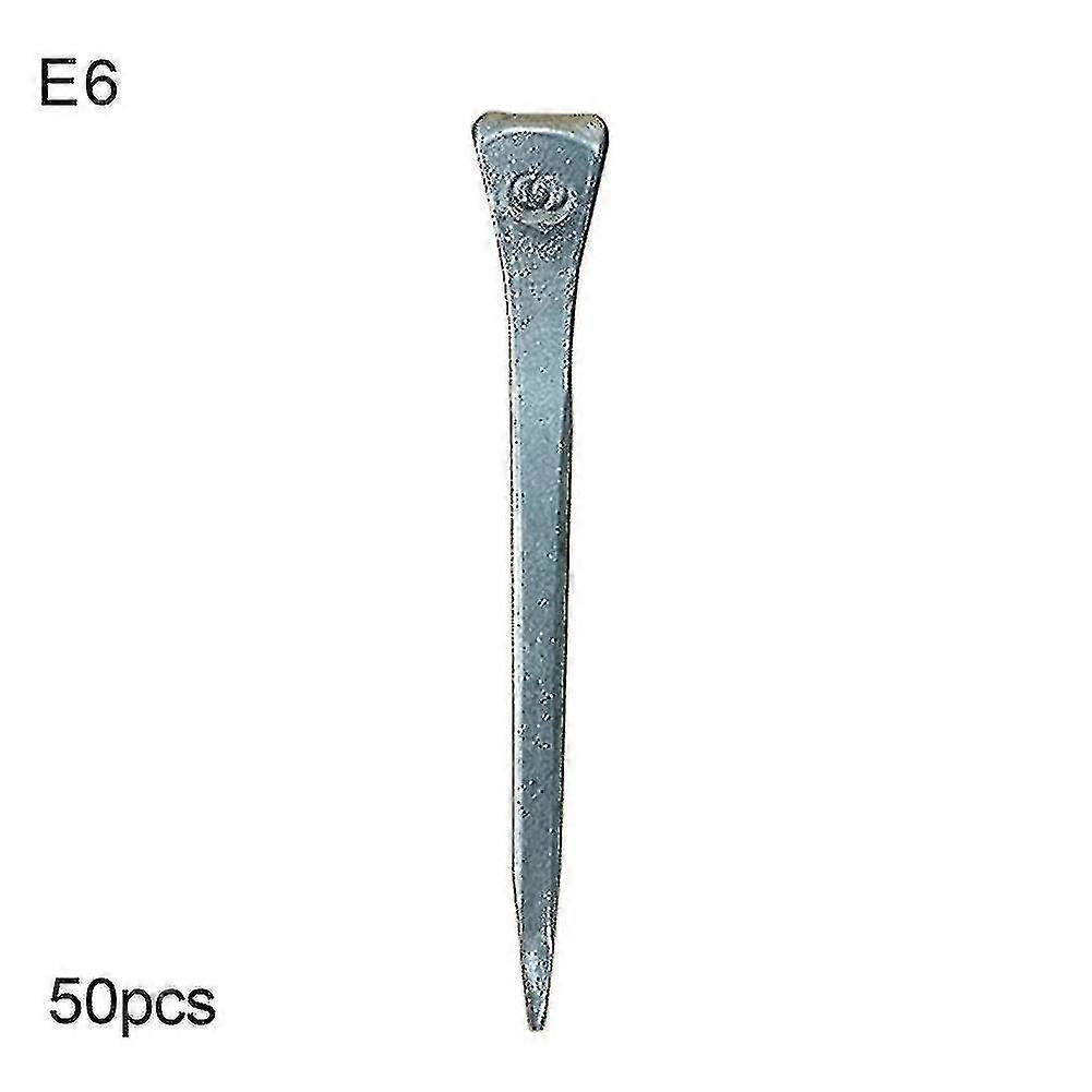 50st Stål E2/e3/e4/e5/e6 Hästskospikar Hästsportutrustning