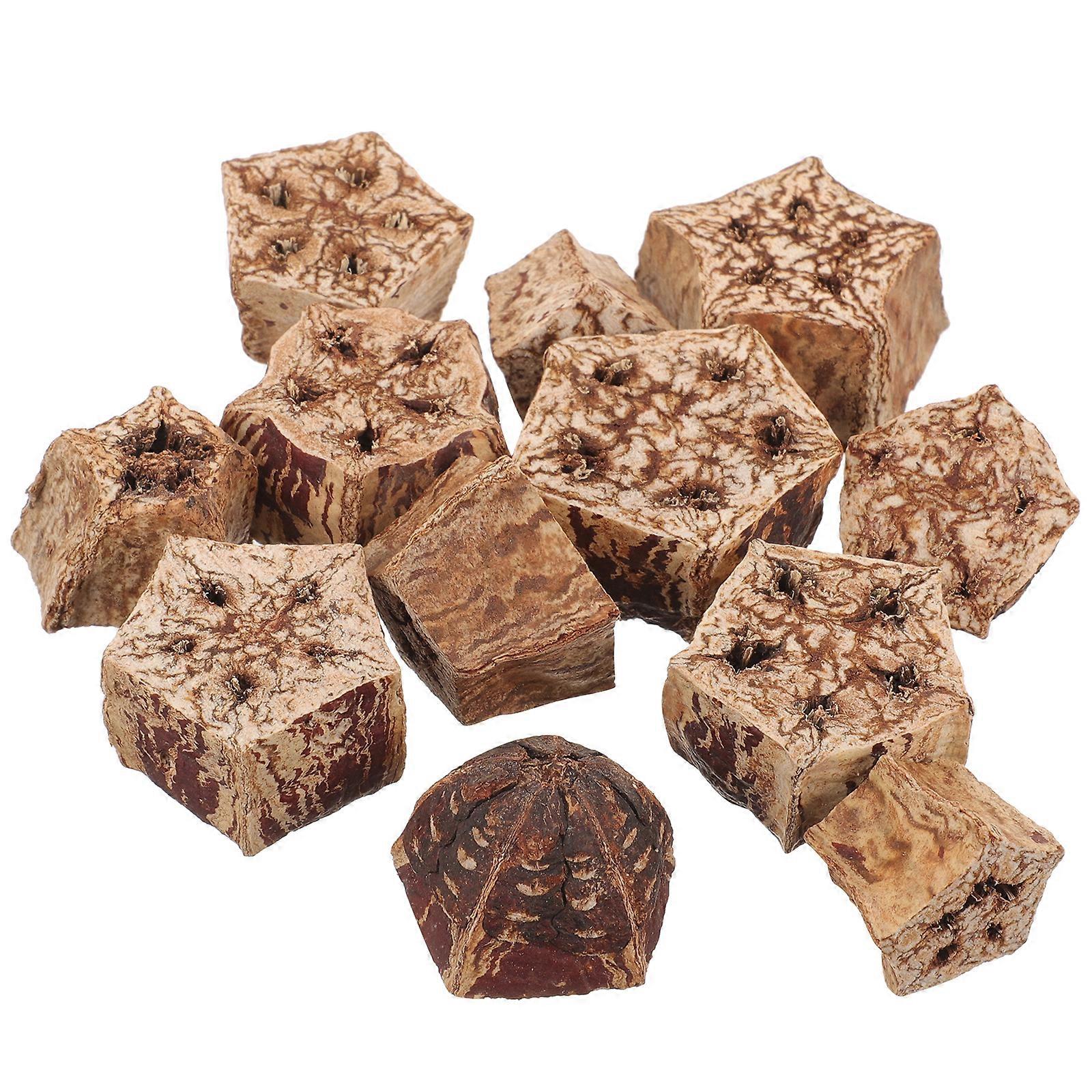 12pcs Natural Biting Foraging Bird Toy Foraging Shredding Toy for Birds