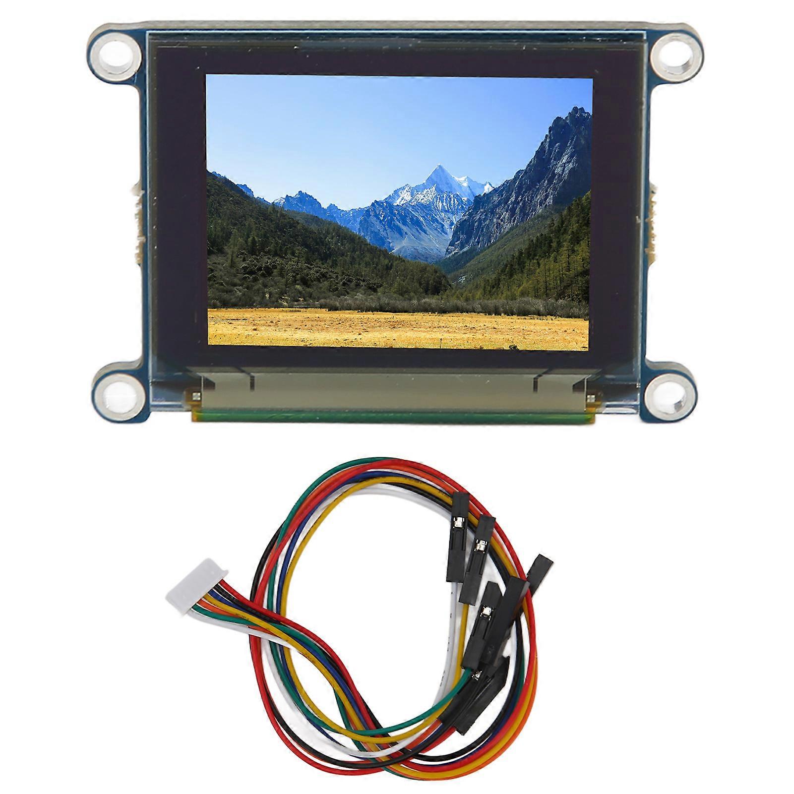 1.27 μονάδα RGB OLED ίντσας 262K χρώματα 3/4 μονάδα επίδειξης RGB OLED διεπαφής SPI καλωδίων RGB για την επικοινωνία ανάπτυξης