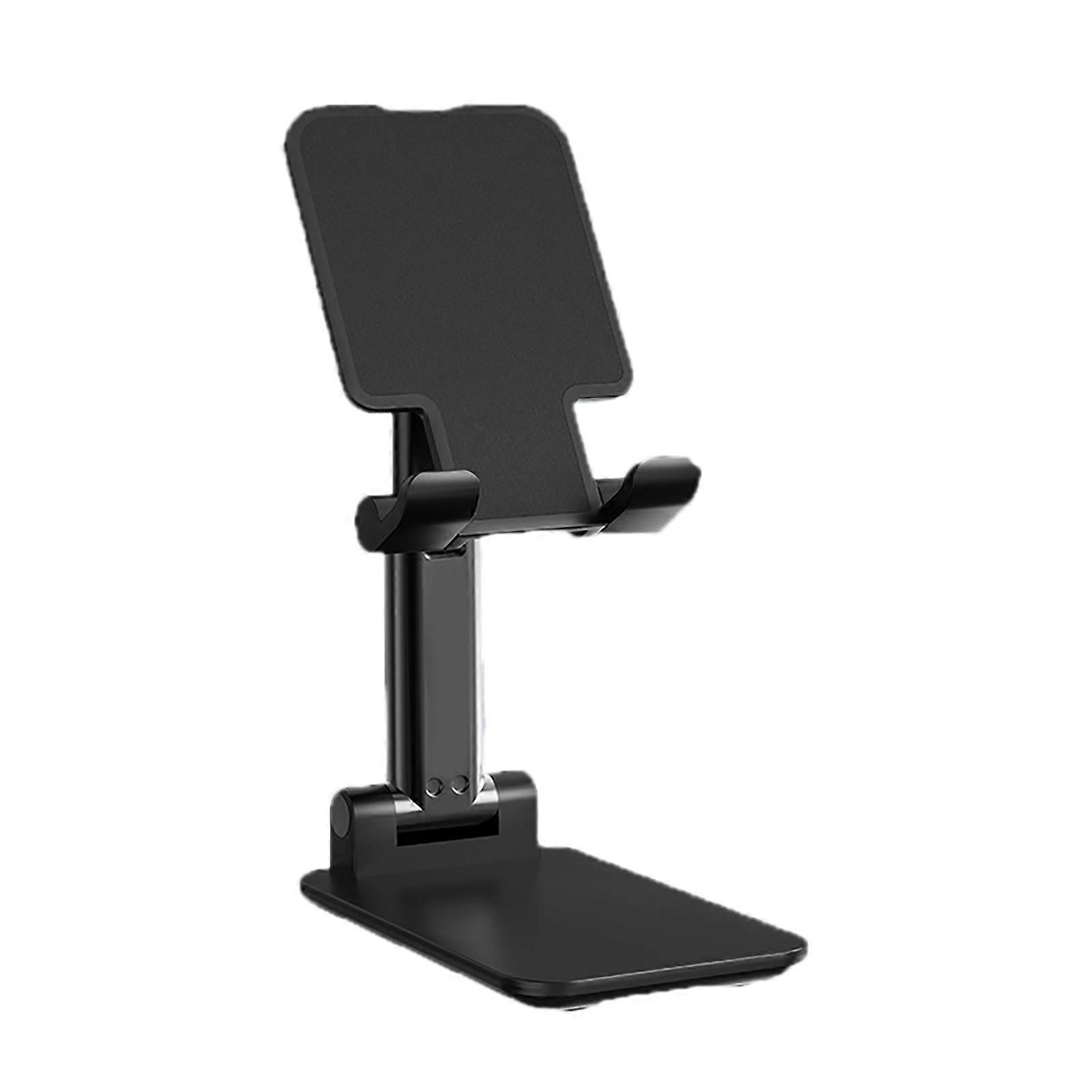 Phone Support Tablet Stand Holder Stretchable ABS Desktop Support for Watching VideoBlack