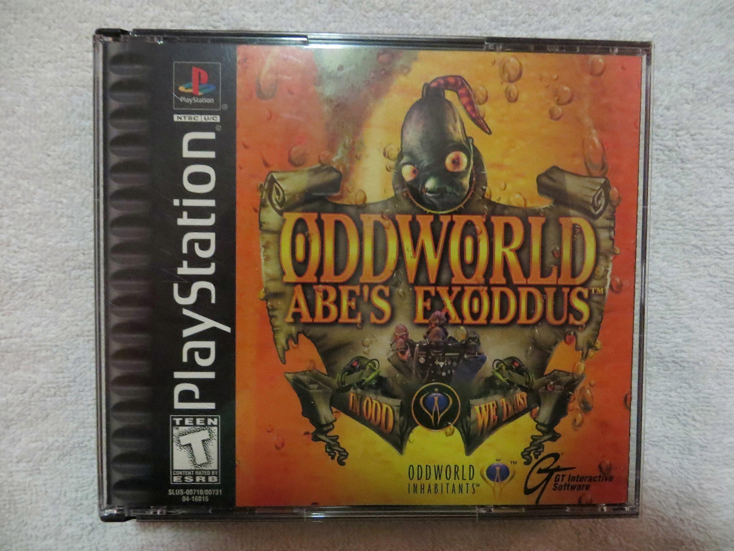 Oddworld Abes Exodus  Game -  - PAL - New & Sealed