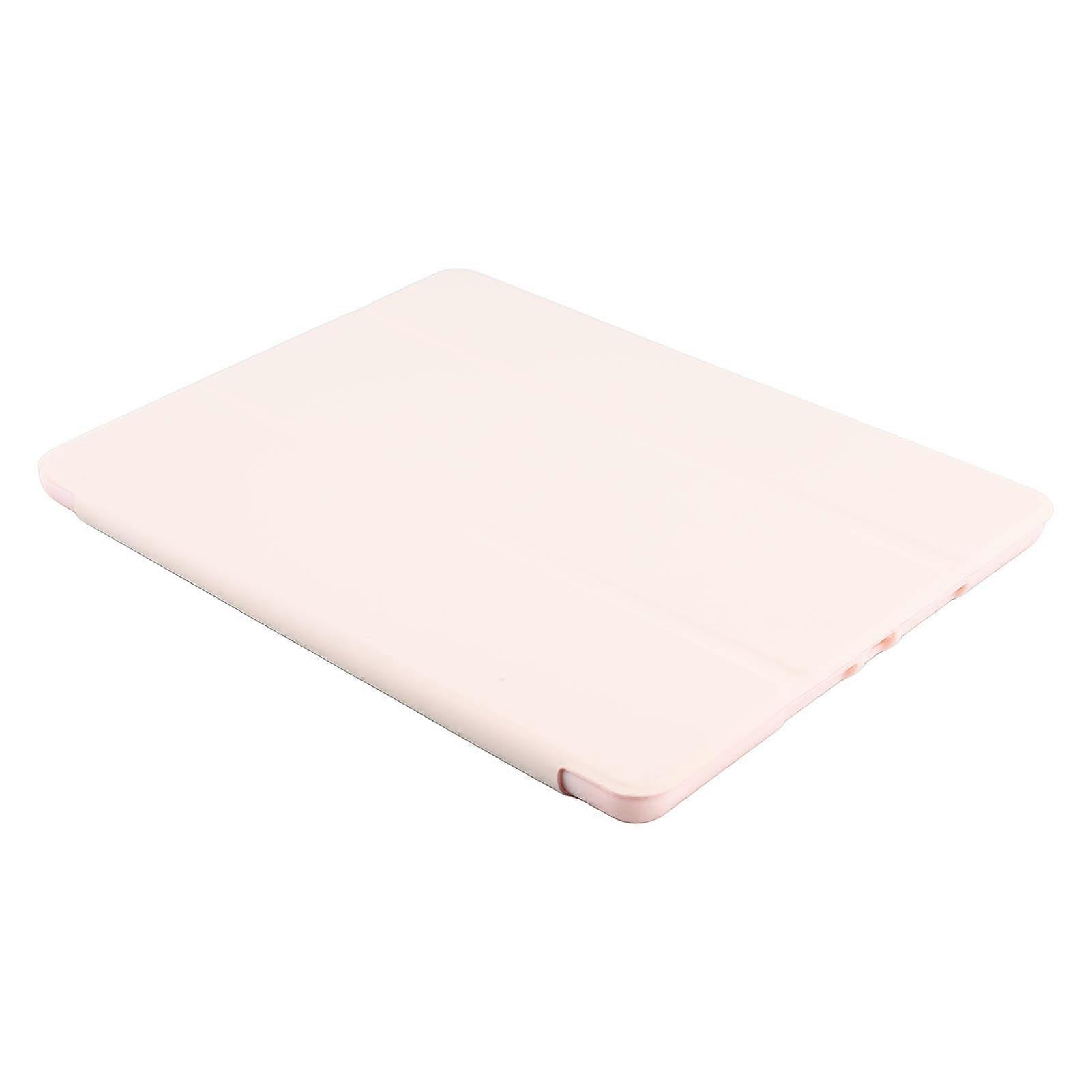 Tablet Case Pink Auto Sleep Soft TPU Precise Cutouts Pencil Holder Magnetic Case for IOS Tablet 10.2 Inch 7th 8th 9th Light Pink