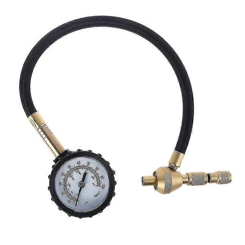 Professionell Rapid Air Down Däckdeflator Tryckmätare 100psi-XinHan