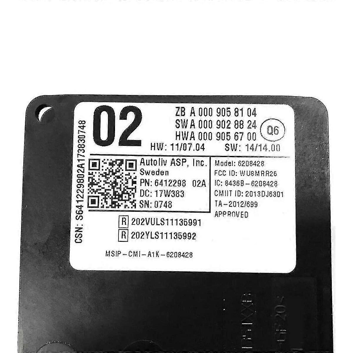 A0009058104 Blind Spot Radar Sensor For C E S W166 W205 W253 W222 W292 W231 Distance Object Module