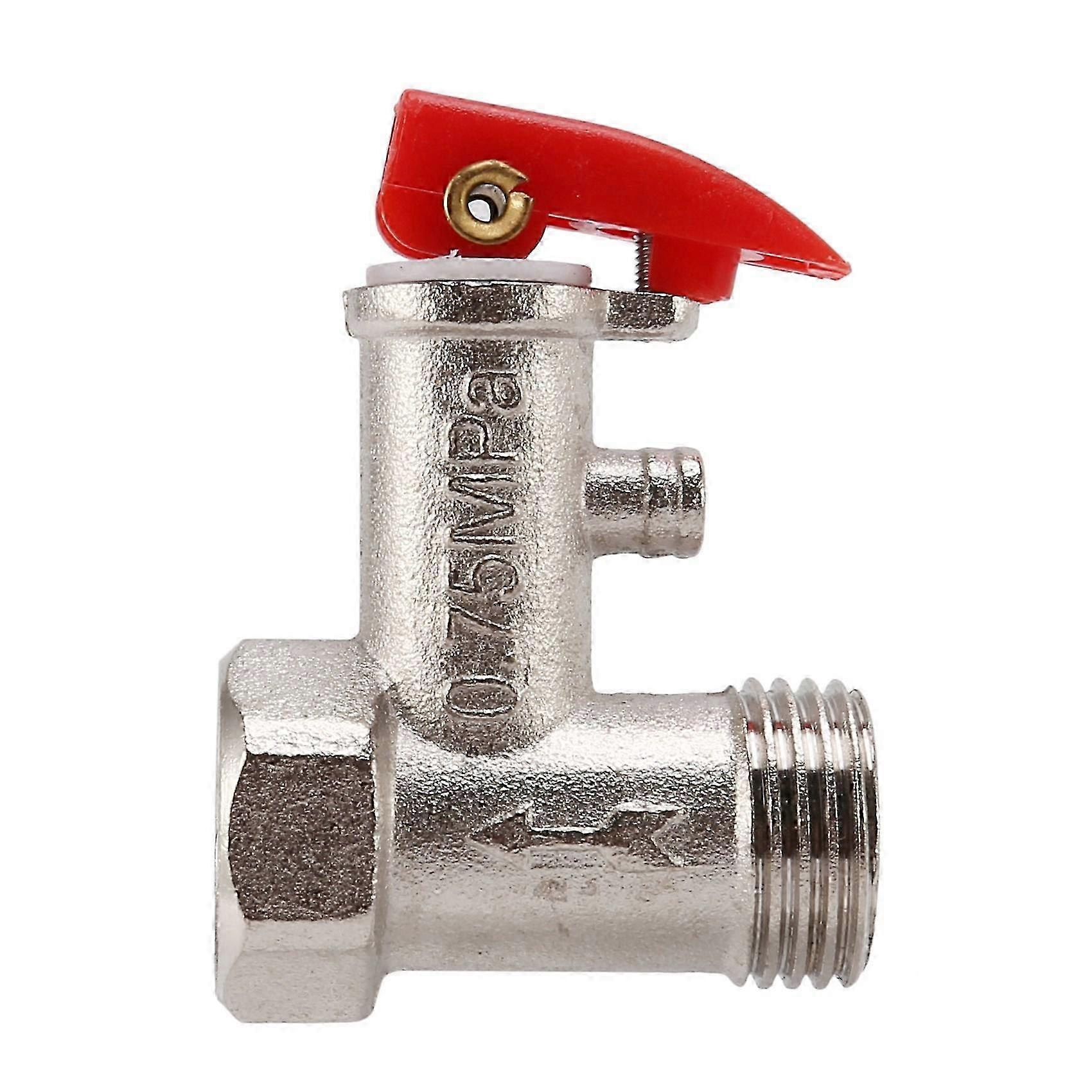 1/2PT Stecker auf 1/2PT weiblich Θερμοσίφωνας elektrisch Pelletheizkessel Sicherheitsventil