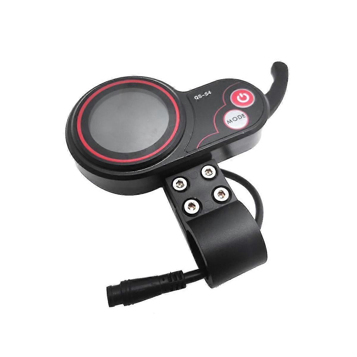 -S4 48V-60V Accélérateur Pouce LCD Affichage Compteur pour Zéro 8 9 10 8X 10X Scooter Électrique 6PIN Affichage A