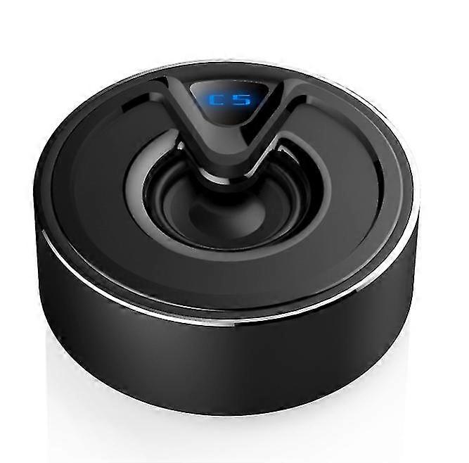 Mini Subwoofer Bluetooth Speaker With Tws Dual Channel Wireless Bluetooth Mp3 Audio Player(Black)
