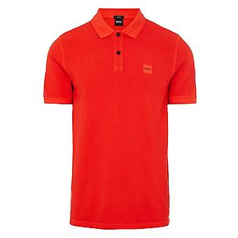 Hugo Boss 8365 Prime Plain Cotton Pique Polo Mezza Manica T-shirt