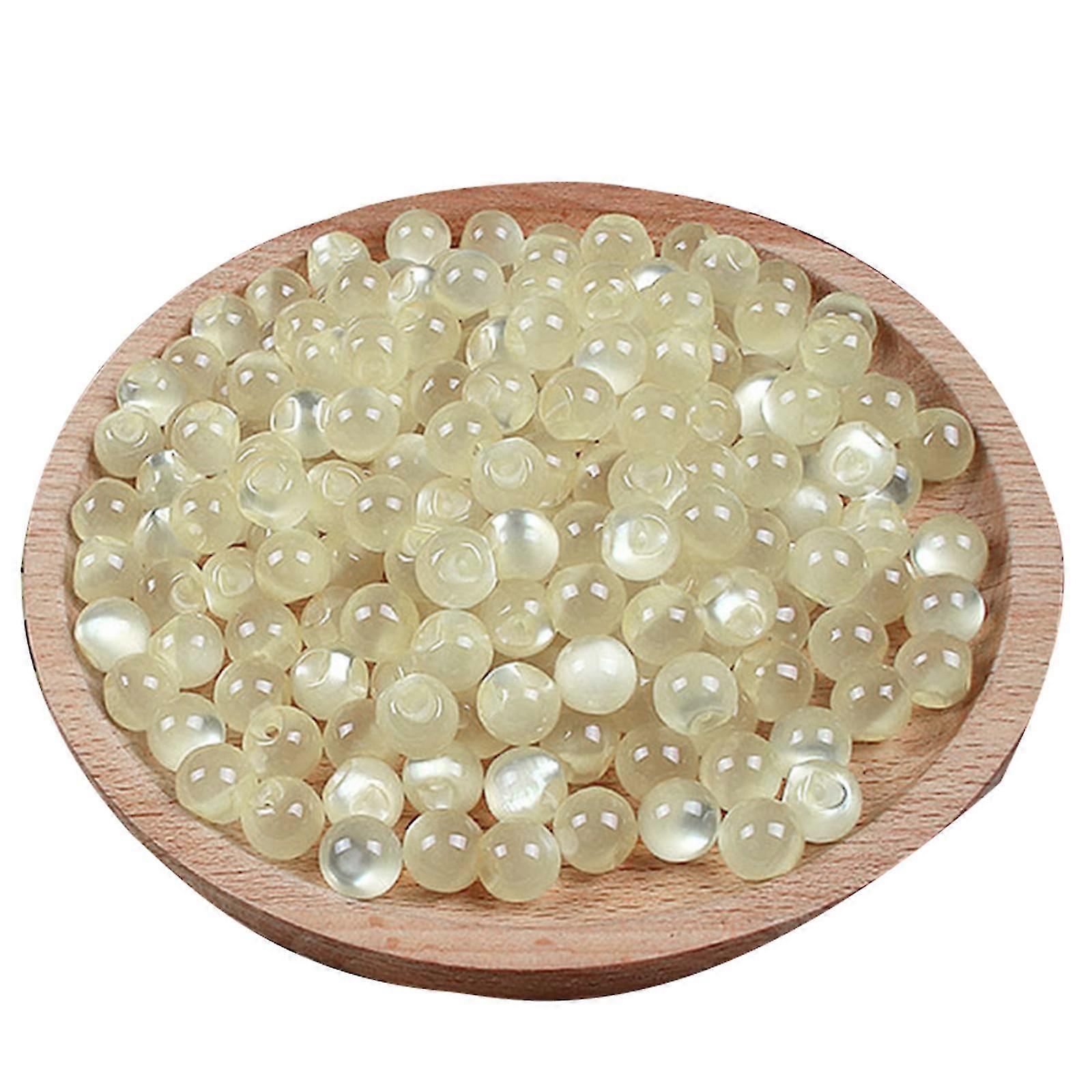 10pcs 10mm Cheongsam Pearlescent Diy Sewing Buttons For Tang Suit Hanfu Resin Be