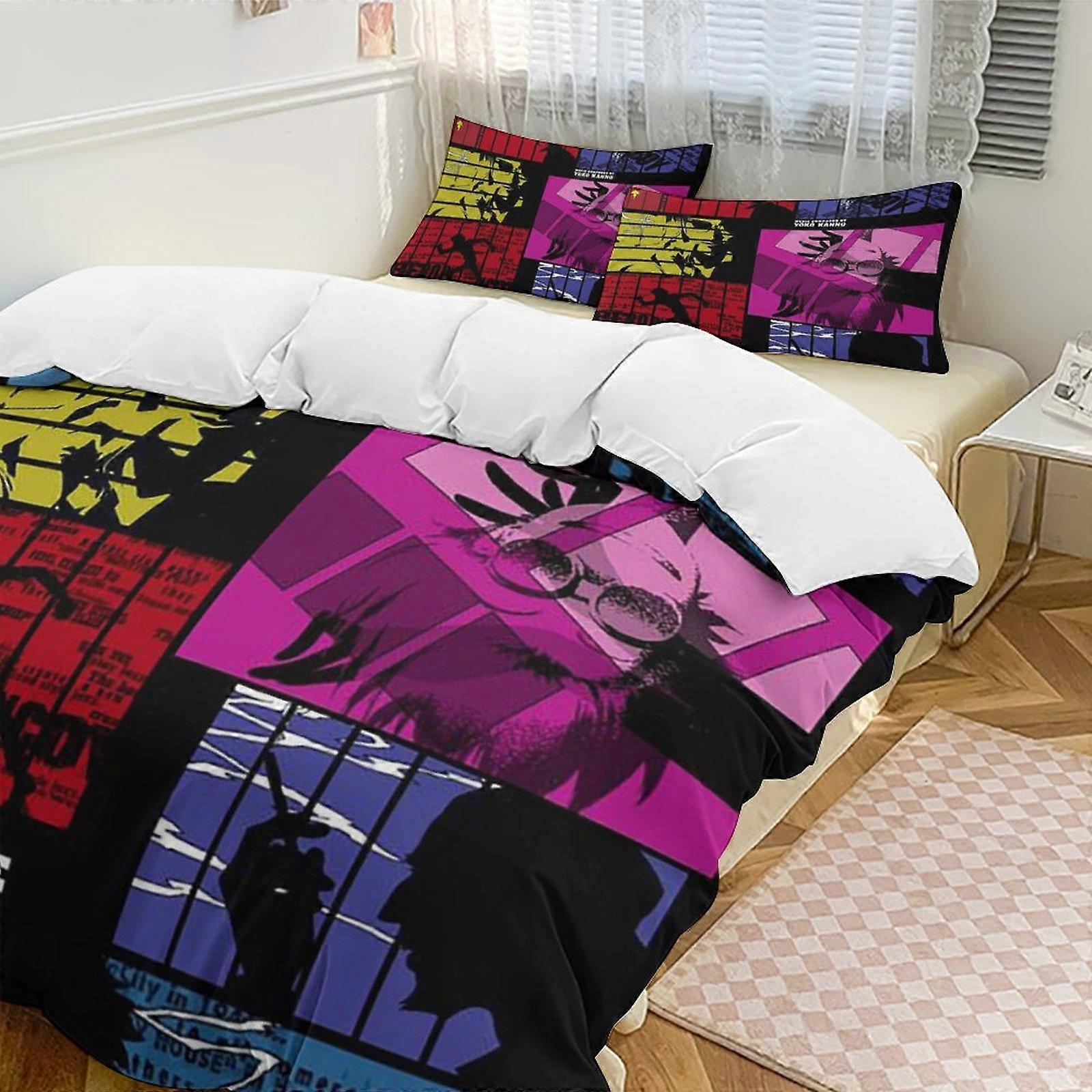 v728 كاوبوي بيبوب طقم سرير مزدوج 3 قطع مقاوم للبهتان ستوكات io728