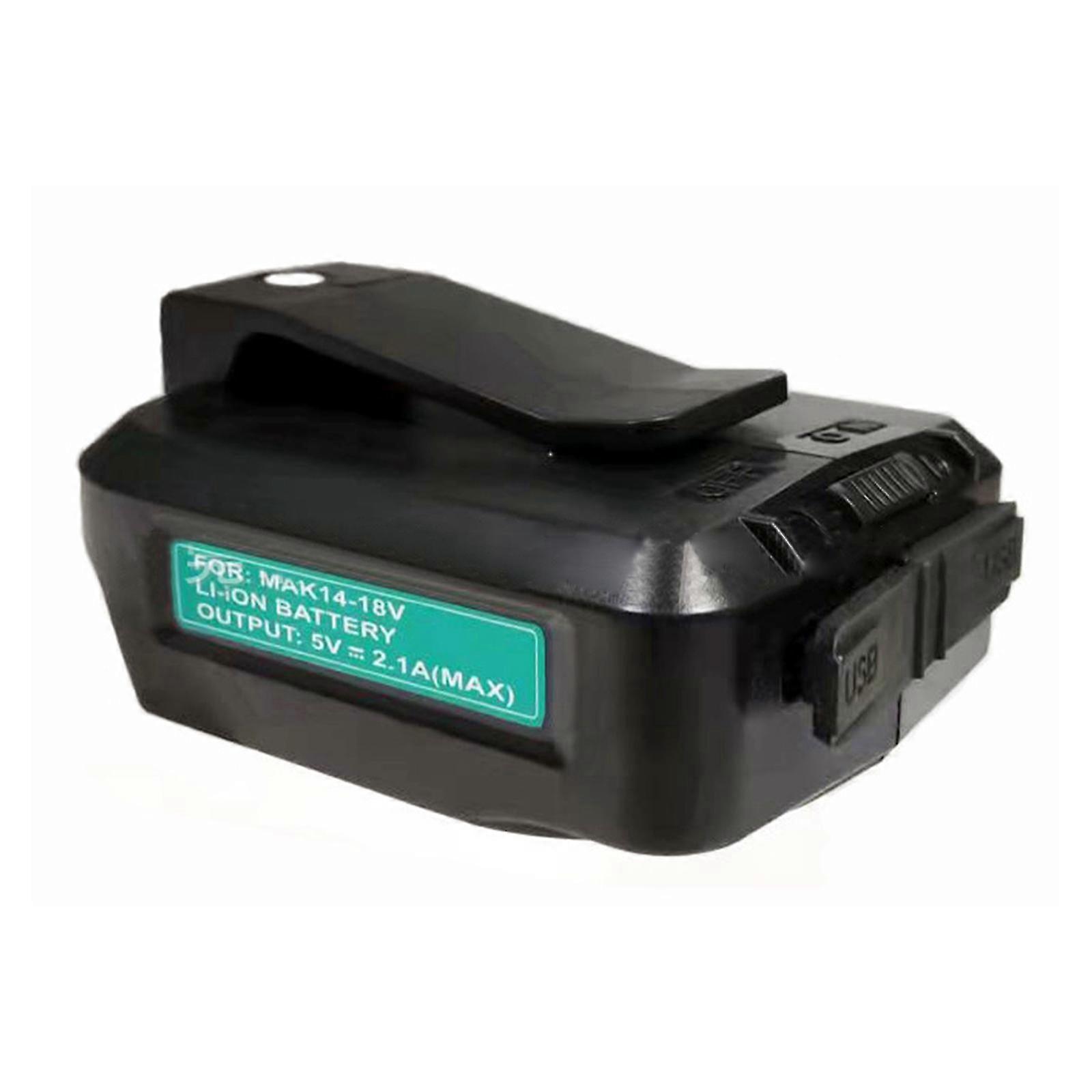 14.4-18v Usb Charging Adapter For Makita Adp05 Li- Lxt Jt6226 Bl1415 Bl1430