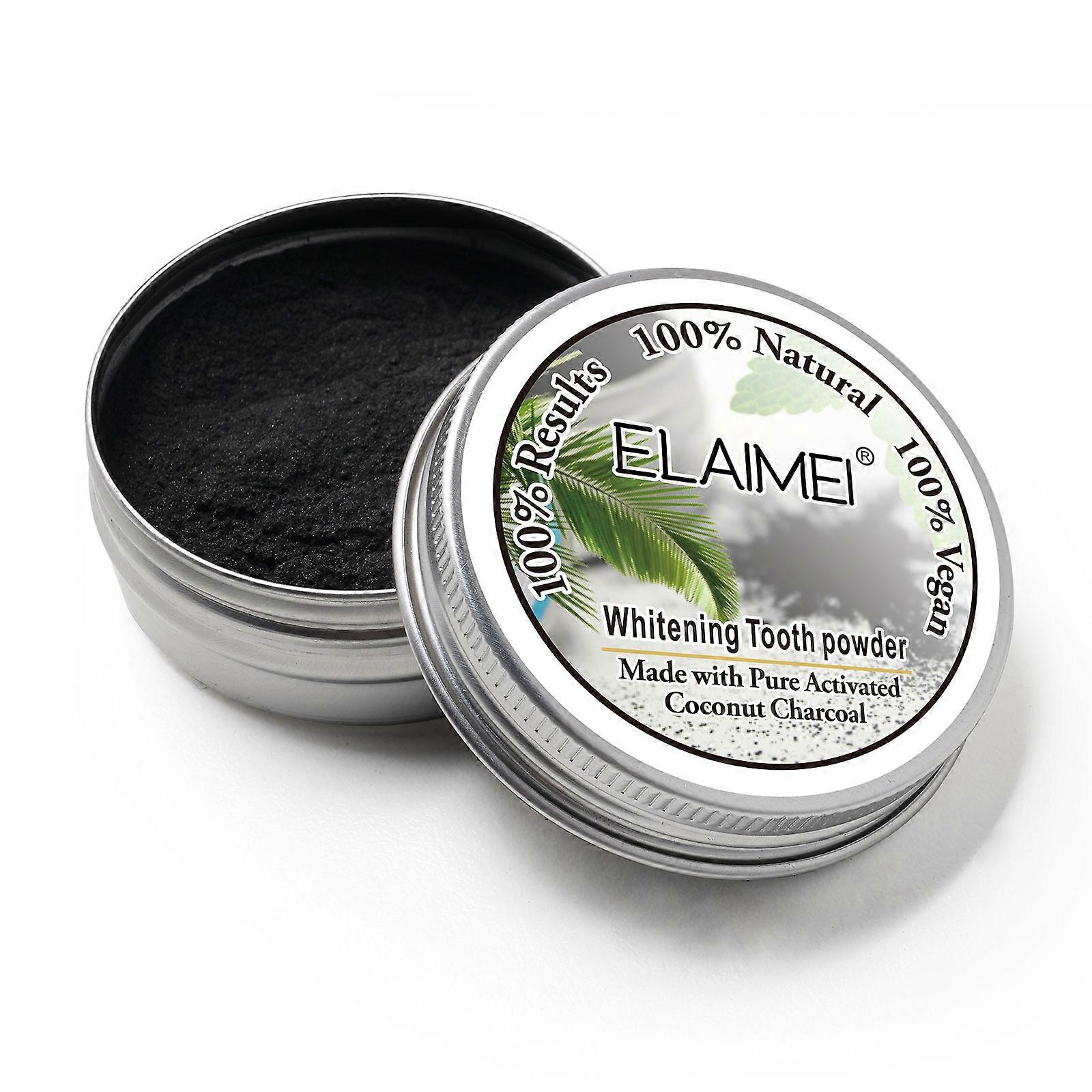 20g歯のホワイトニングパウダープレミアム活性化竹炭パウダースケーリングパウダースモークコーヒーティーステイン口腔衛生の除去