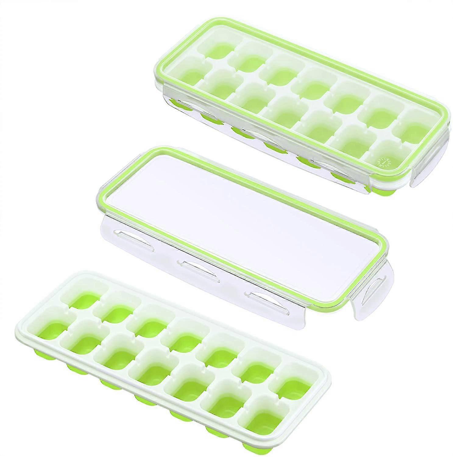 Ice Cube Trays With Locking Lids(wanan)