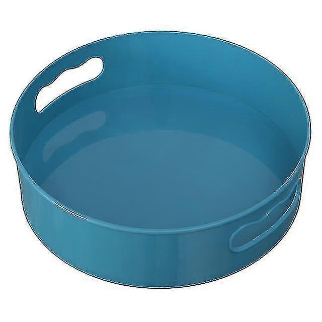 360 Rotating Tray Turntable Kitchen Storage Containers For Spice Snack Fruit Food Plate Non Slip Bathroom Dried Storage Tray