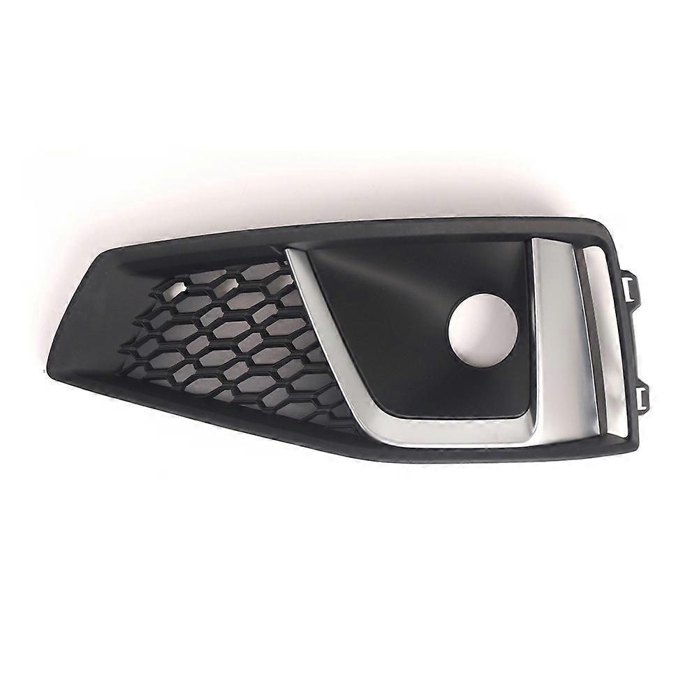 Front Grille Fog Light Frame Fog Light Grille Cover for A4 B9 S4 2018-2020 Left 8WD807681J