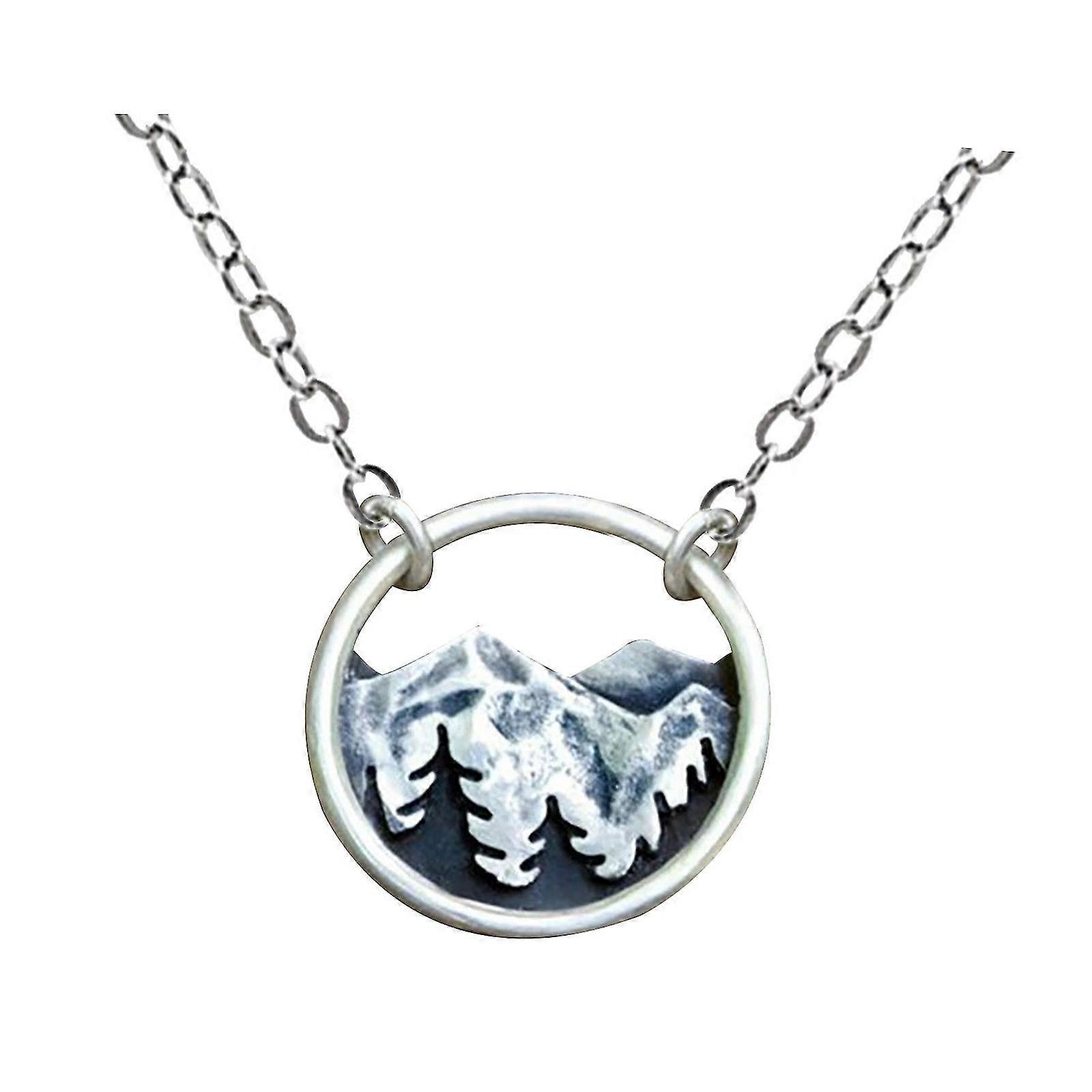 Creative Mountain And Tree Necklaces Highlight Your Unique Personality