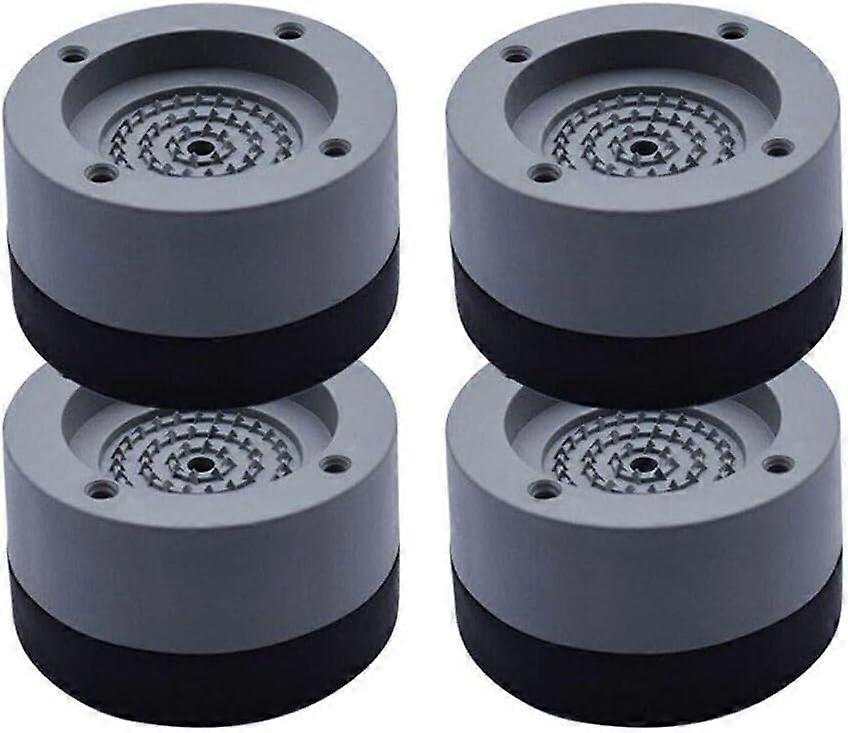 Vibration Damper for Washing Machine and Dryer 4 cm Pack of 4 grey