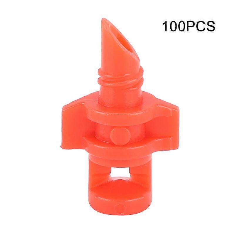 100pcs 360 Micro Garden Water Sprayer Misting Nozzle Refraction Atomizer Sprinkler