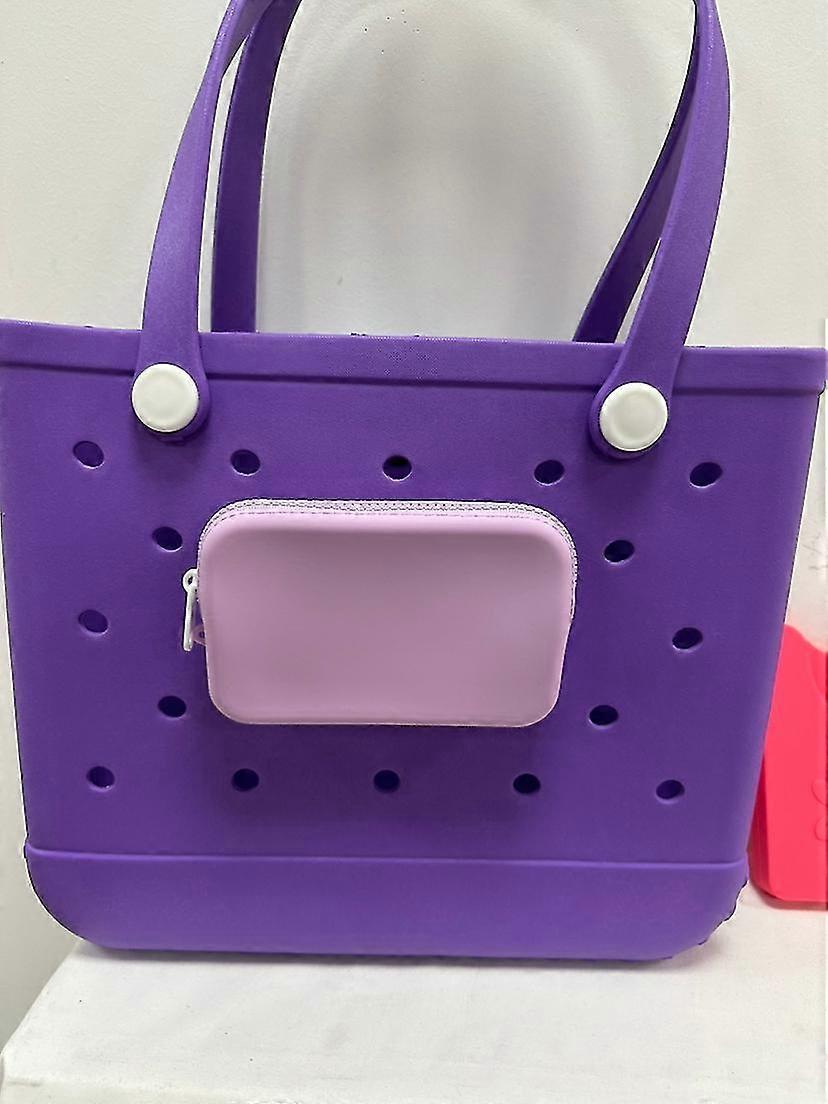 Silicone Phone Holder for Bogg Bag, Soft Silicone Insert Wallet Charm for Bogg Bags Accessories, Attachment for Bogg Beach Bags Tote Bag