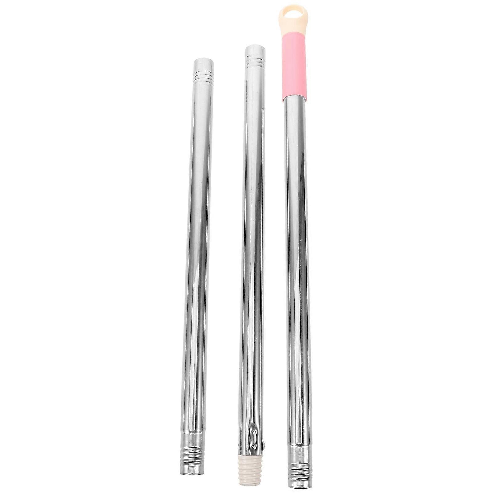 1 Set Mop Three Section Pole Mop Replacement Pole Floor Mop 3-Section Rod Mop Accessory