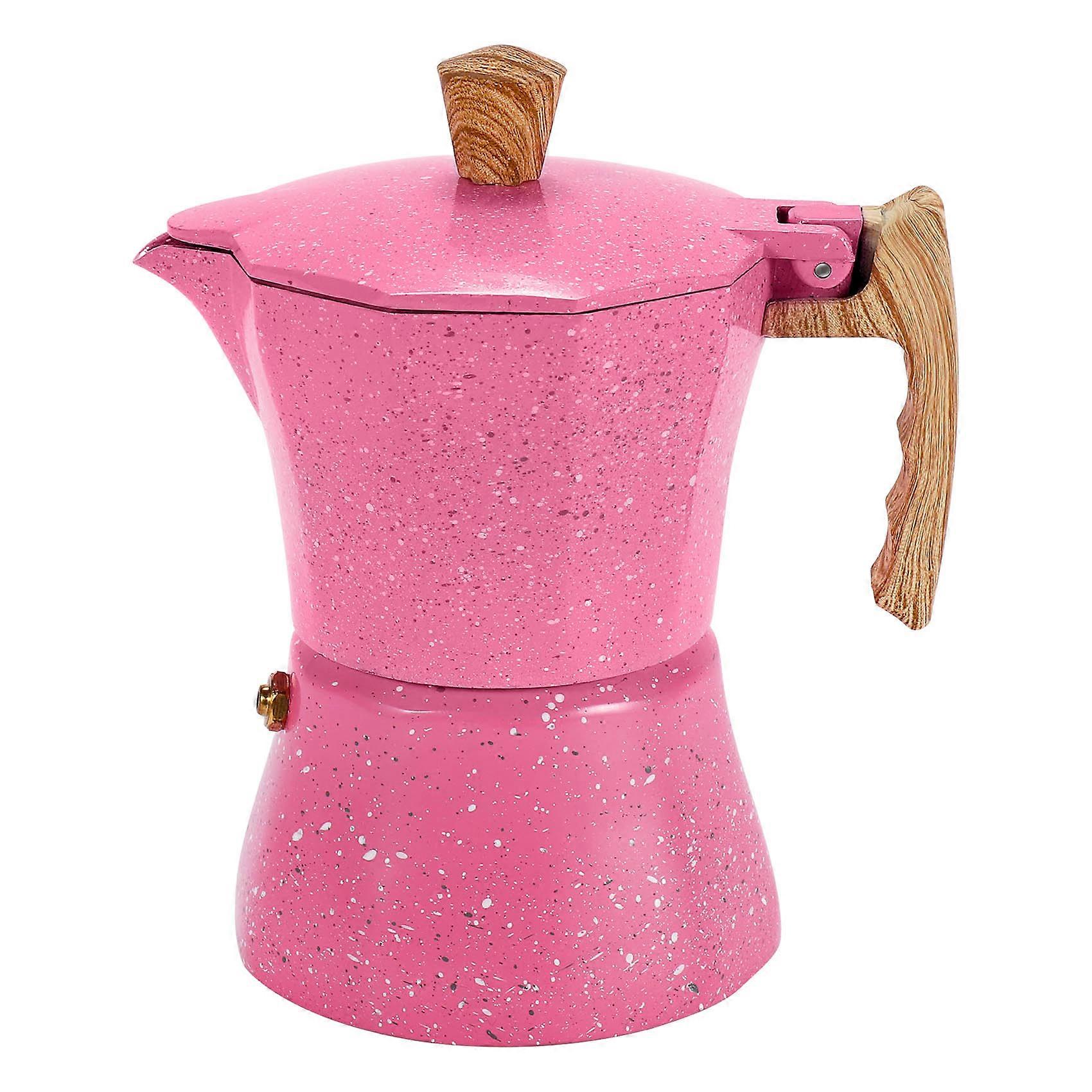 Stovetop Espresso Maker - Moka Pot Coffee Maker for Gas or Electric Stove Top - 3 Cups Espresso Sho