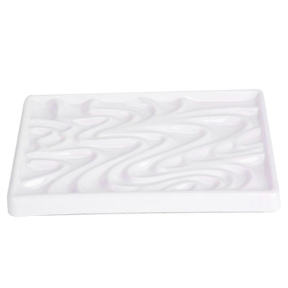 لوحة الطلاء متموجة تقليد السيراميك مربع الألوان المائية المهنية اللوازم الفنية