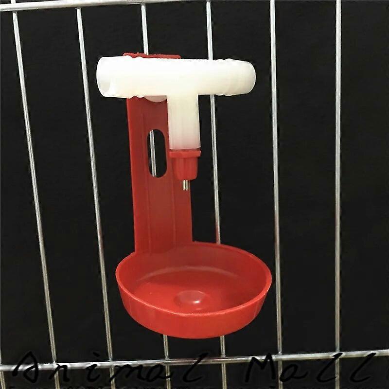 50 Sets 360 Degree Automatic Chicken Waterer Hanging Cup Chicken Waterer Feeder Chicken Tools Wholesale