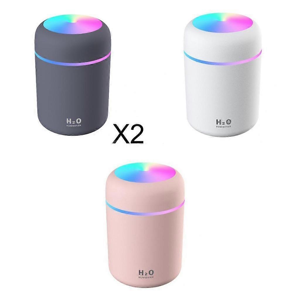 4x diffuseur d’huiles essentielles USB Mini humidificateur d’air portable arrêt automatique