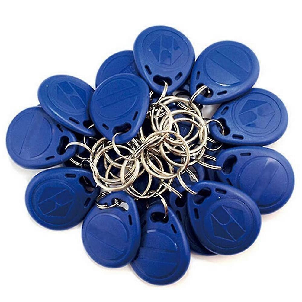 50 PCS Inscriptible 125KHz RFID Porte-clés Proximité Carte D’identité Tag Réinscriptible T5577 Universel