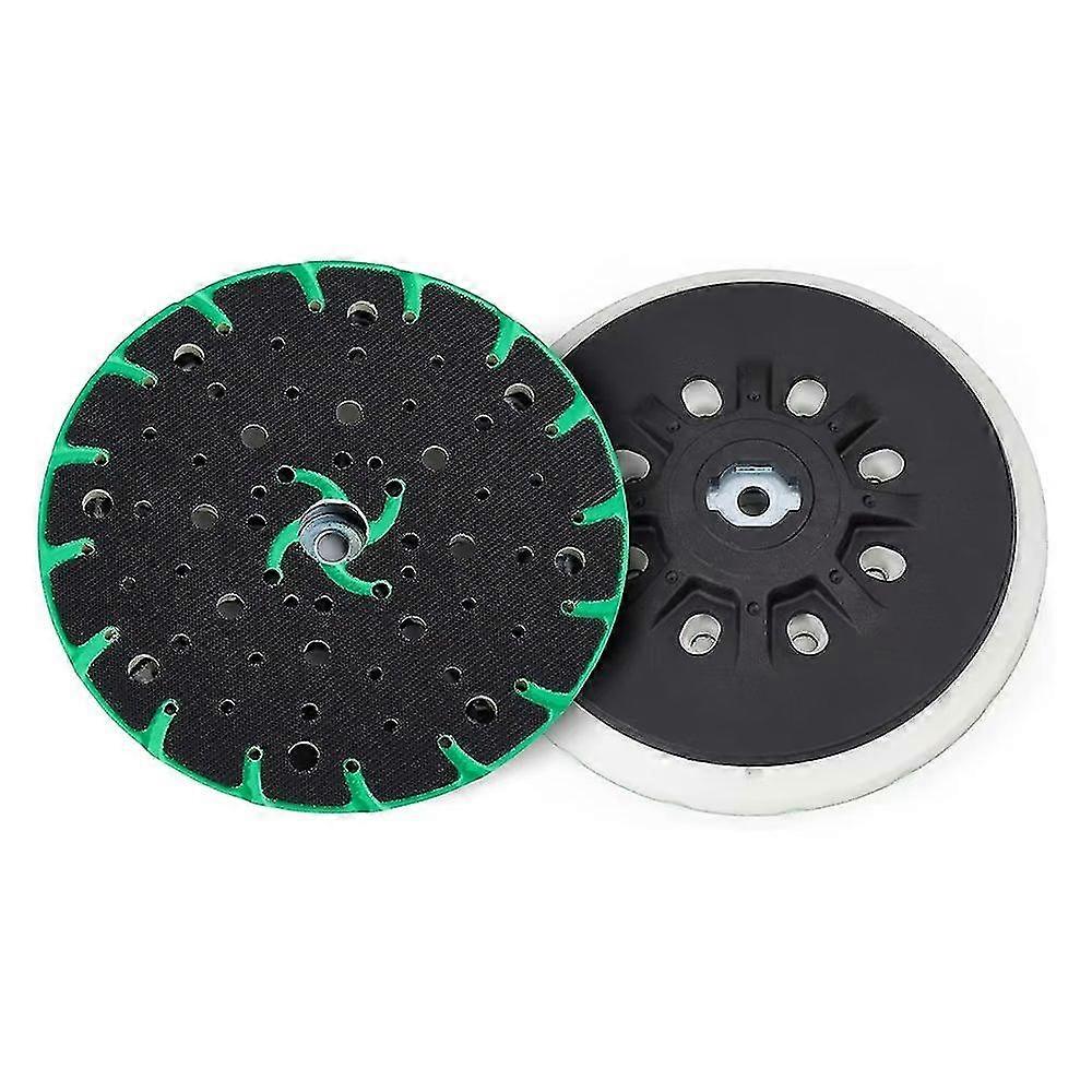150 Mm Sander Plate With Dust Extraction - M8 Connection Thread - Replacement For Festool Sander Plate, Compatible With 150 Mm Random Orbit Sander Bos